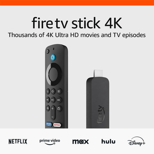 Fire TV Stick 4K – (HD-Streaming mit Dolby Vision und Wi-Fi 6)