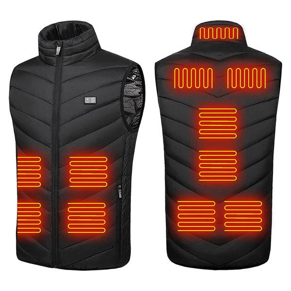 Home Horizon Heated Vest | 11-Zone USB Electric Body Warmer Jacket