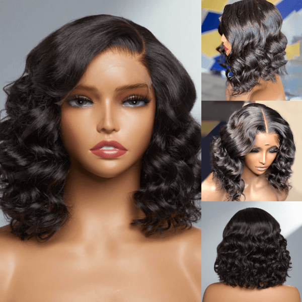 No Code 50% OFF Flash Sale: Glueless 6x4.5 Loose Wave Pre Cut HD Transaparent Lace Human Hair Wigs-Only 2 Days