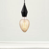Avra Nut | E27 | Amber Glass | 200lm | 2200k (20w eqv)