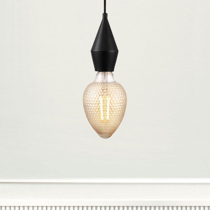 Avra Nut | E27 | Amber Glass | 200lm | 2200k (20w eqv)