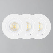 Carina Tiltable Downlights - 3 Pack