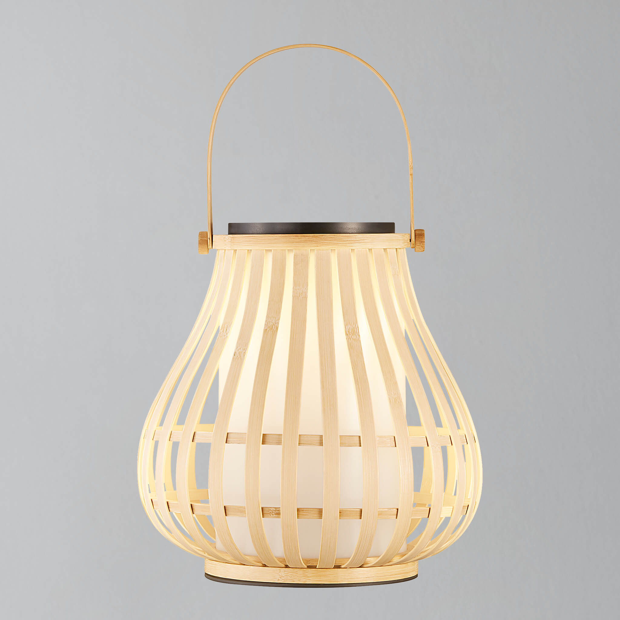 Leo To-Go Bamboo Solar Rechargeable Lamp