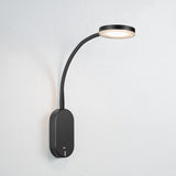 Mason LED Wall Light with USB Charger