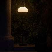 Sponge 34 Rechargeable Floor Lamp, Black/Opal